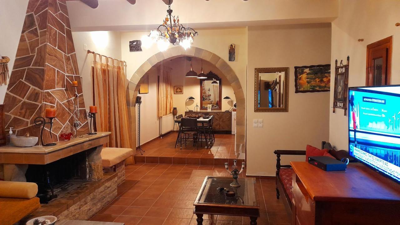 Villa Evenos Of 3 Bedrooms - Irida Country House Of 2 Bedrooms With Private Pools Elafonisi Exterior foto